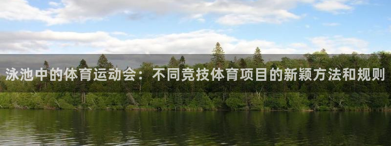 泳池中的体育运动会：不同竞技体育项目的新颖方法和规则