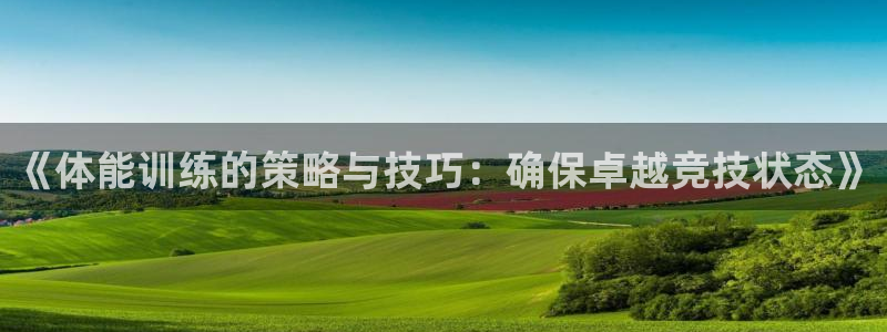 《体能训练的策略与技巧：确保卓越竞技状态》