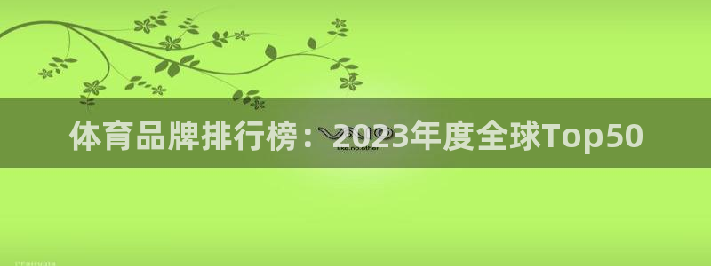 体育品牌排行榜：2023年度全球Top50